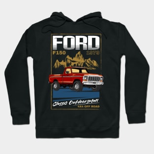 American F150 Pickup Car Hoodie